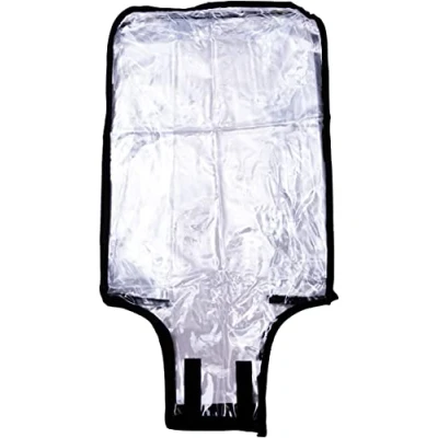 Image of Clear PVC Protective Luggage Cover Protect Your Suitcase from scrapes and bashes When Travelling (for suitcases up to 20 Inches)