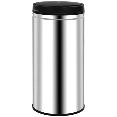 Image of vidaXL Automatic Sensor Dustbin 70 L Stainless Steel