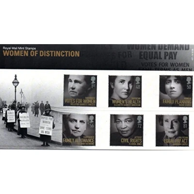 Image of 2008 WOMEN OF DISTINCTION Stamp Presentation Pack 417
