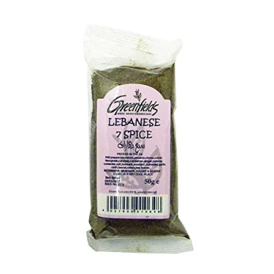 Image of Greenfields Lebanese 7 Spice Seasoning 50g x 2