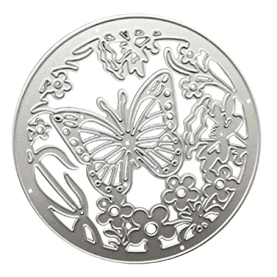 Image of Flower For Butterfly Metal Cutting Dies Stencil Scrapbooking Album Paper Card Template Mold Embossing Craft Making