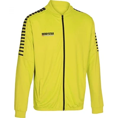 Image of Artze Wall Art Derbystar Hyper Poly Work Jacket Unisex, unisex_adult, Unisex Jacket, 60620, Yellow/Black, XXL