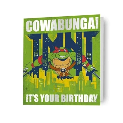 Image of teenage mutant ninja turtles, generic, birthday card