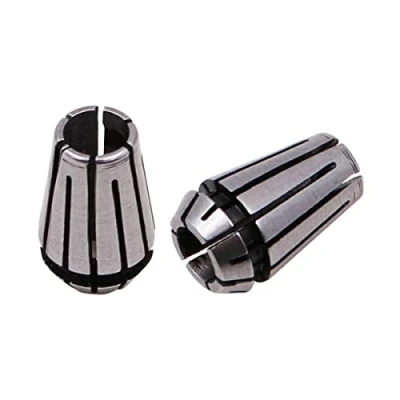 Image of WANGCL 2PCS 1/8inch Spring Collet Set ER11 for CNC Engraving Machine Milling Lathe Tools