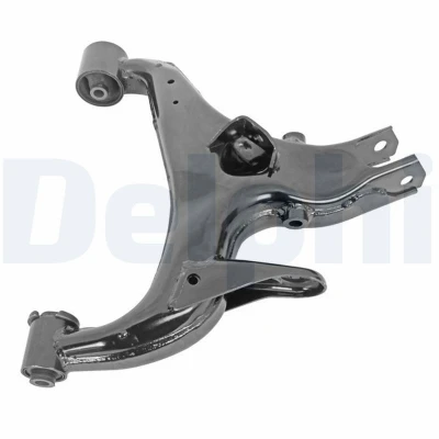 Image of LR019977, RGG500303, RGG500304 Suspension Arm DELPHI TC4770 without ball joint Rear Axle Right, Lower Control Sheet Steel