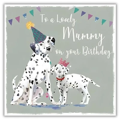 Image of Artistic Greeting Card (LD II0958) Mummy Birthday Dotty About You by Cordelia Hutchison from The Wildlife Range