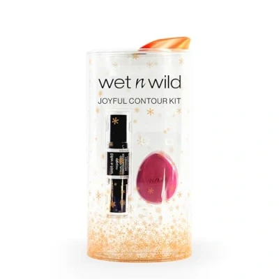 Image of Wet n Wild Joyful Contour Kit, Dual Ended Stick Set with Makeup Sponge, Highlighter and Easy to Blend Formula for a Defined Chiselled Look, Giftset