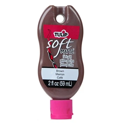 Image of Tulip Soft Fabric Paint 2oz, Matte Brown, One Size