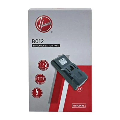 Image of Hoover B012 Lithium Vacuum Cleaner Battery, Rechargeable, 21.6 V, Black, Original for H Free 100