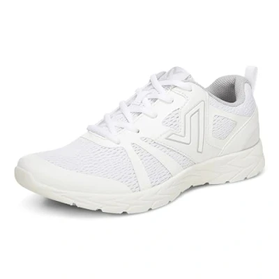 Image of Vionic Women&#039;s 335Miles Oxford, White, 3.5 UK