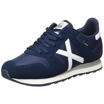 Image of Munich Unisex Massana Sneaker, Blue, 7 UK