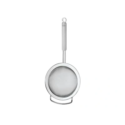 Image of Rosle 24 cm Stainless Steel Round Handle Fine Mesh Kitchen Strainer