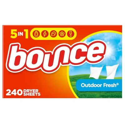 Image of Bounce Outdoor Fresh Fabric Softener Sheets 240 Count by