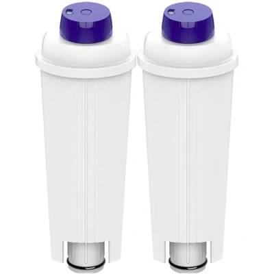Image of 2PCS Coffee Machine Water Filter for DeLonghi DLSC002 De&#039;Longhi ECAM, ETAM, EC, BC Series