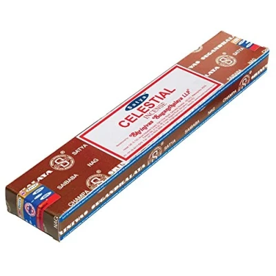 Image of Satya Incense Celestial Premium Joss Sticks (15g PKT 15 20 sticks)