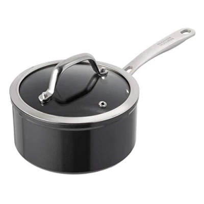 Image of Kuhn Rikon Easy Pro Induction 20cm / 3L Saucepan with Glass Lid