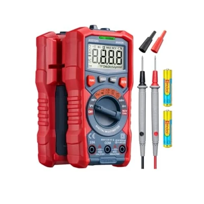 Image of AstroAI Digital Multimeter 4000 Counts TRMS Auto Ranging Volt Meter 1.5v/9v/12v Battery Voltage Tester Measure Current Resistance Diodes Continuity Voltmeter with Non Contact Function