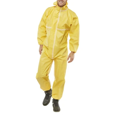 Image of SMS DISPOSABLE COVERALL YELLOW 4XL
