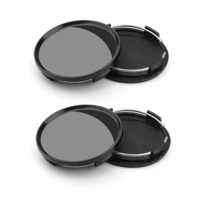 Image of LLTSNT 4 Pcs Hub Centre Caps for Audi Q2, Wheel Covers Center Badge Logo Car Accessories,60mm