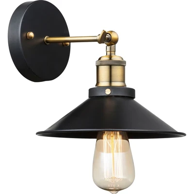 Image of Globo Wall light Viktor in an industrial design