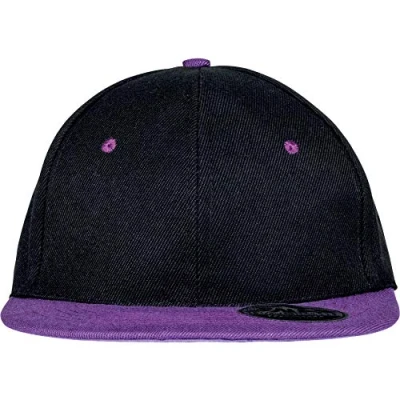 Image of Result Rc82X Bronx Snap Back Cap Black/Purple, One Size