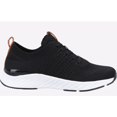Image of Hush Puppies Women&#039;s Opal Sneaker, Black, 3 UK