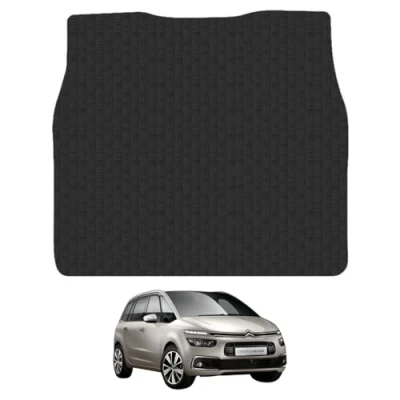 Image of Car Mat Co Tailored Fit Black Heavy Duty Rubber Boot for Citroen C4 Grand Picasso 2007 13
