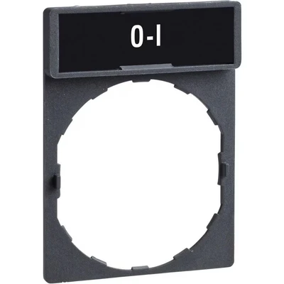 Image of Schneider ZBY2178 Legend Plate O I