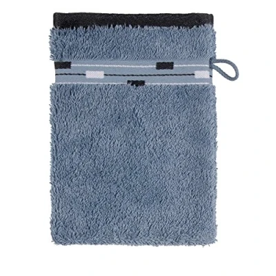 Image of frottana Magic wash glove 15 x 20 cm made of 100 % cotton, bluestone