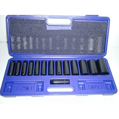 Image of Toolzone 14 Piece 1/2&quot; Deep Impact Sockets
