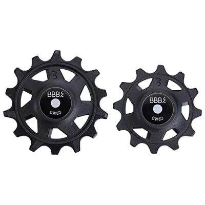 Image of BBB Cycling 2x 12 14 T Derailleur Jockey Wheels Narrow/Wide I SRAM speed MTB System Compatible RollerBoys BDP 07