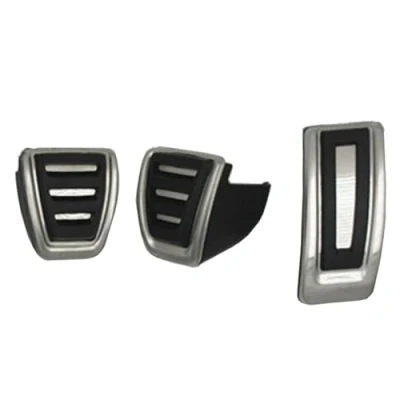 Image of LICOME Car Pedal Cover for VW Golf MK7, Brake Foot Rest Fuel Pedals Pad, Non slip Accelerator Footrest Clutch Pad Replacement Accessories,C MT 3pcs