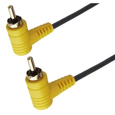 Image of innov8 RCA Phono Angled Male to Composite Audio Video Cable (1.5m)
