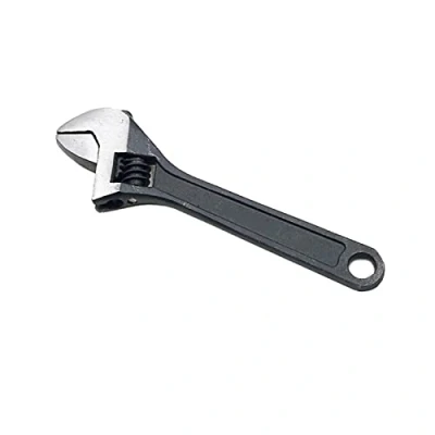 Image of TOOLSTAR Mini Wrench，4inch/100mm Black Metal Adjustable Wrench Spanner Hand Jaw Tool