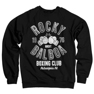 Image of Rocky Officially Licensed Balboa Boxing Club Sweatshirt (Black) Large