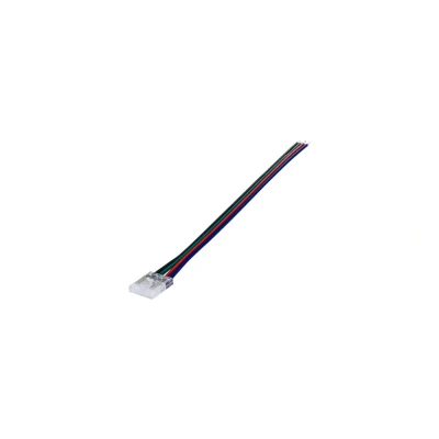 Image of Connector To 150mm Wire Pack of 5 for IP20 12mm RGB Strips Integral LED