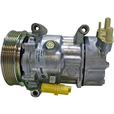 Image of 6453QE, 6453QG, 6453QH, 6453XJ, 6453XP AC Compressor MAHLE ORIGINAL ACP 363 000P SD6V12 12V PAG 46 R134a CITROËN: C3 I Hatchback, Nemo Van