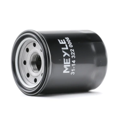 Image of 15400PC6003, 15400PC6004, 15400PLC003, 15400PLC004, 15400PLMA01 Oil filter MEYLE 31 14 322 0006 HONDA: CIVIC 8 Hatchback, CR V 3, PRELUDE 4