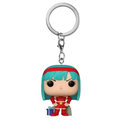 Image of Funko Pop! Keychain: DBGT Bulla Dragon Ball GT Novelty Keyring Collectable Mini Figure Stocking Filler Gift Idea Official Merchandise Anime Fans Backpack Decor