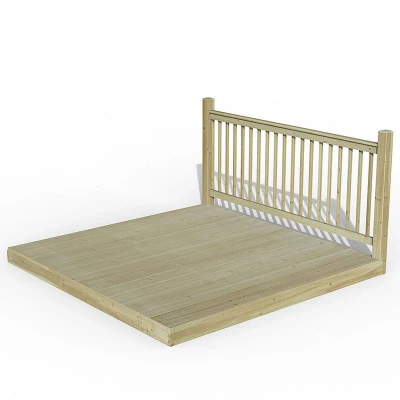 Image of 8&#039; x Forest Patio Deck Kit No. 2 (2.4m 2.4m)