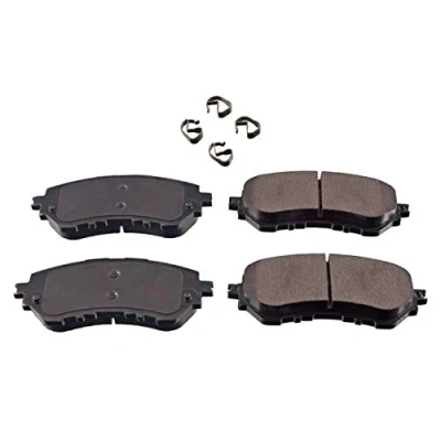 Image of 044650D150, 044650D160, 044650D170 Brake pad set BLUE PRINT ADT342221 Front Axle