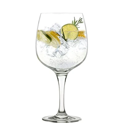 Image of St鰈zle Lausitz Spanish Gin &amp; Tonic Cocktail Glasses 755ml (26.5oz) Pack of 6 Balloon Glasses. Lead Crystal