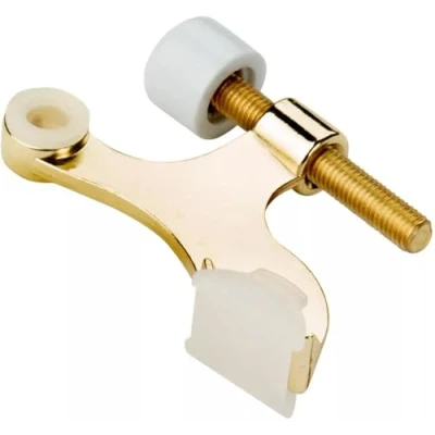 Image of National Hardware N279 695 V227 Hinge Pin Door Stop in Brass