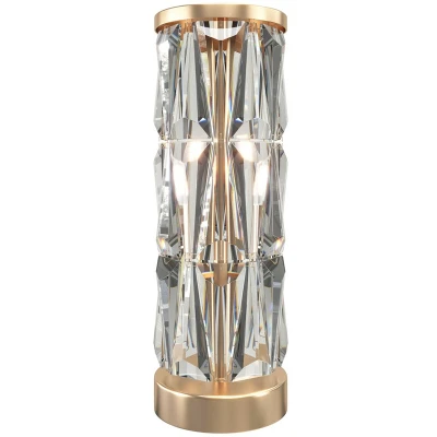 Image of Puntes Modern Glass Table Lamp Gold
