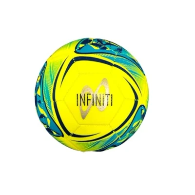 Image of Samba Infiniti Mini Football Yellow &amp; Blue Size 1 Ball Training Skills Practice Ideal for Infants Durable Indoor Outdoor Use
