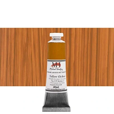 Image of Michael Harding Oil Colour : 40ml Yellow Ochre