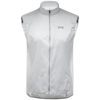 Image of GORE WEAR Men&#039;s Running Vest Drive, TEX INFINIUM, White, XL