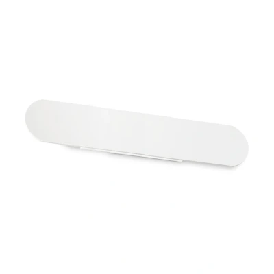 Image of Echo Wide Flush Integrated Led Wall Lamp White 60cm 3000K
