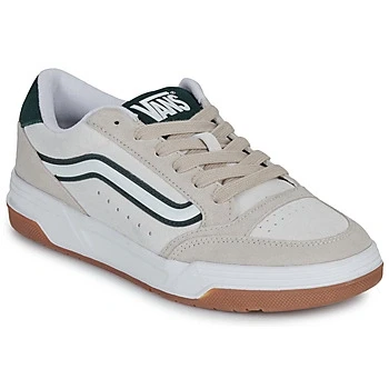 Image of Vans Hylane Unisex Trainers, Size: 8.5, Khaki/green leather and imitation