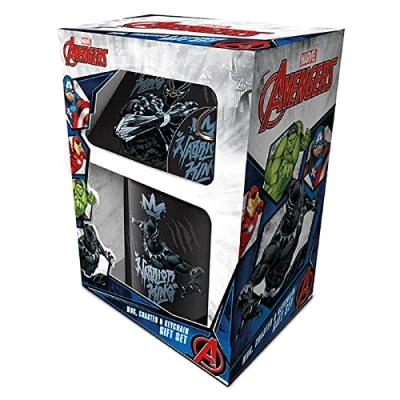 Image of Black Panther, Keyring, Coaster Mug, Ceramic